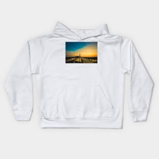 Artistic St Mary's Island Kids Hoodie